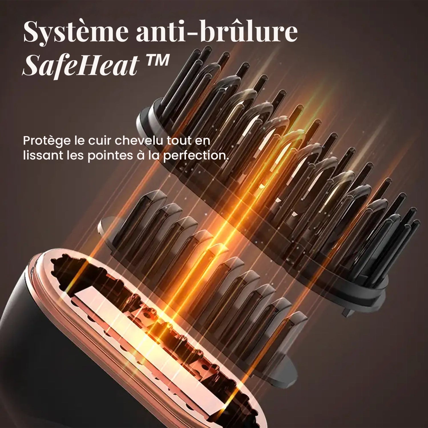 Mini-lisseur à cheveux sans fil