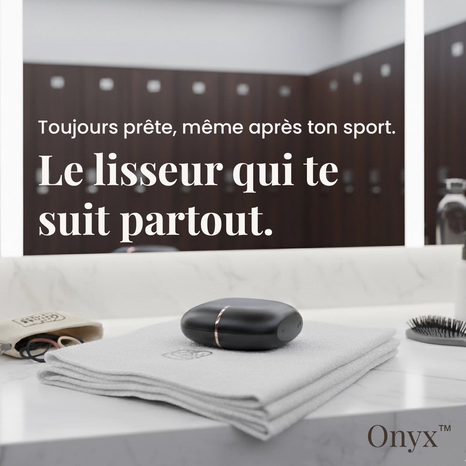 Mini-lisseur à cheveux sans fil